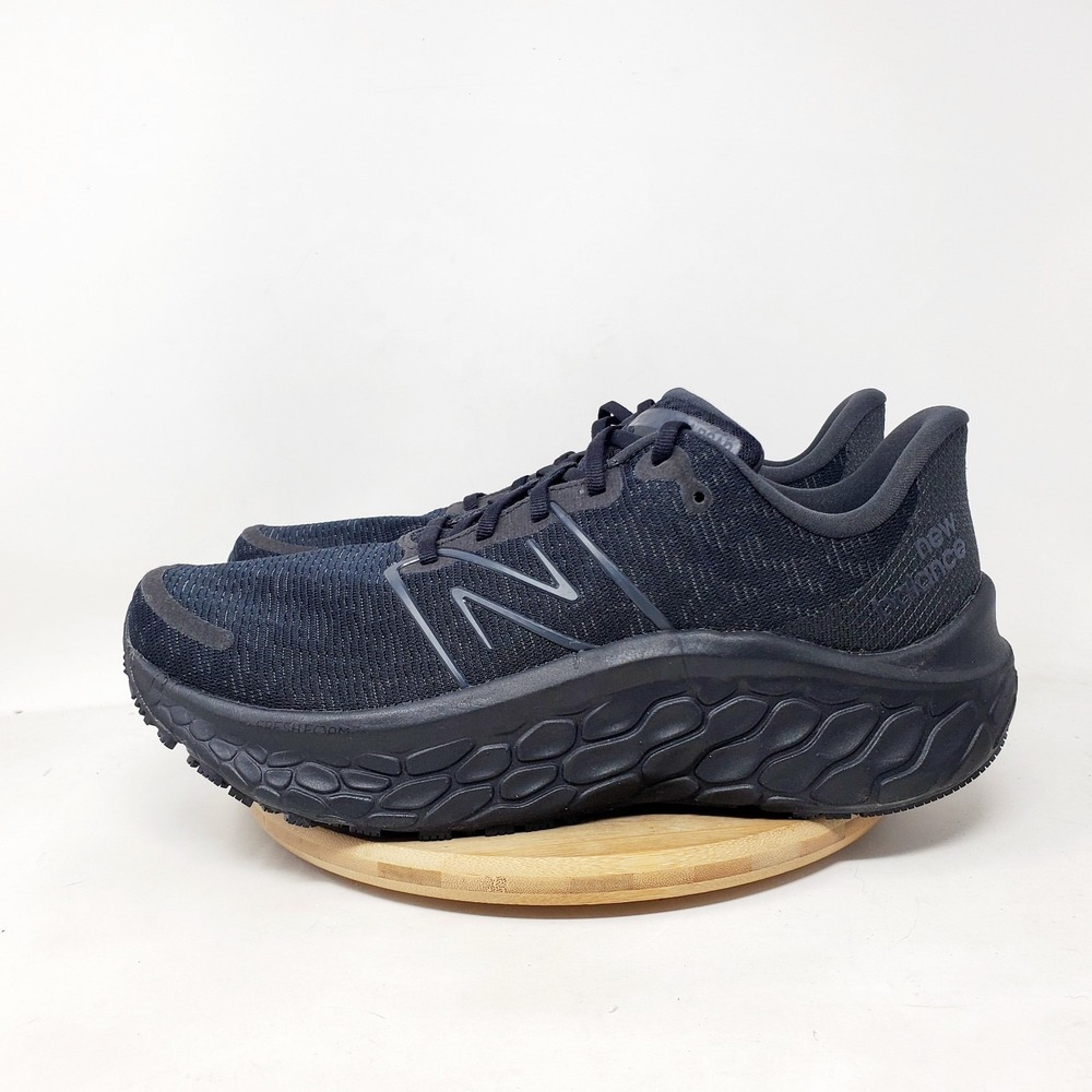 New Balance X Kaiha Road Shoes for Crews Mens 10.5 D Triple Black Work Sneaker